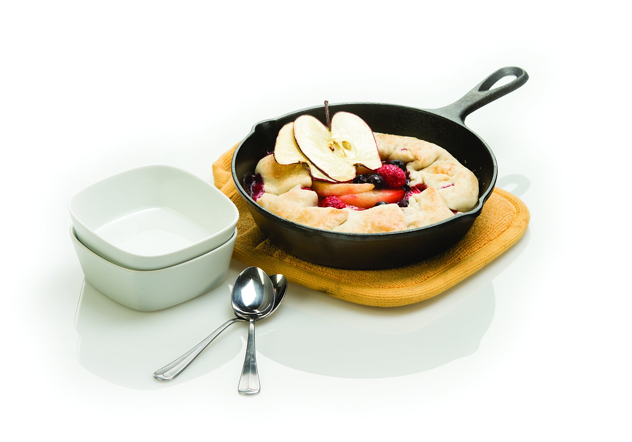 Amazon.co.jp: Lodge 油をなじませた鉄製調理器具セット。 3